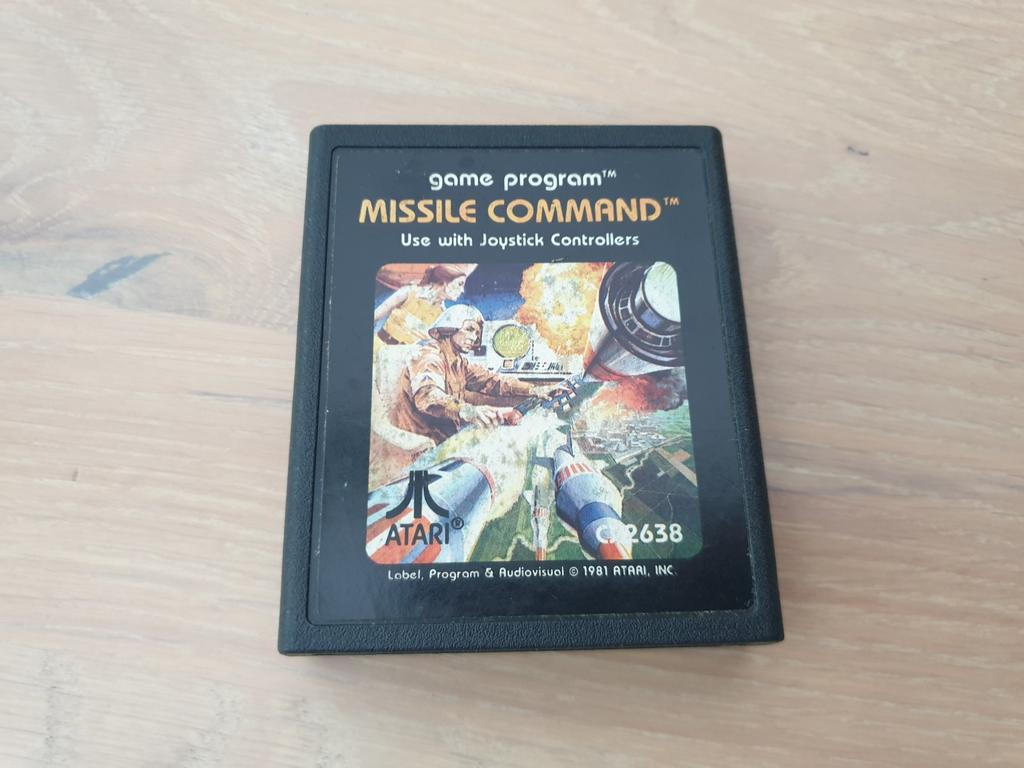 Atari 2600 Missile Command CX2638  - Klassieker!  Topstaat., Gebruikt, Shooter, 1 speler, Ophalen of Verzenden