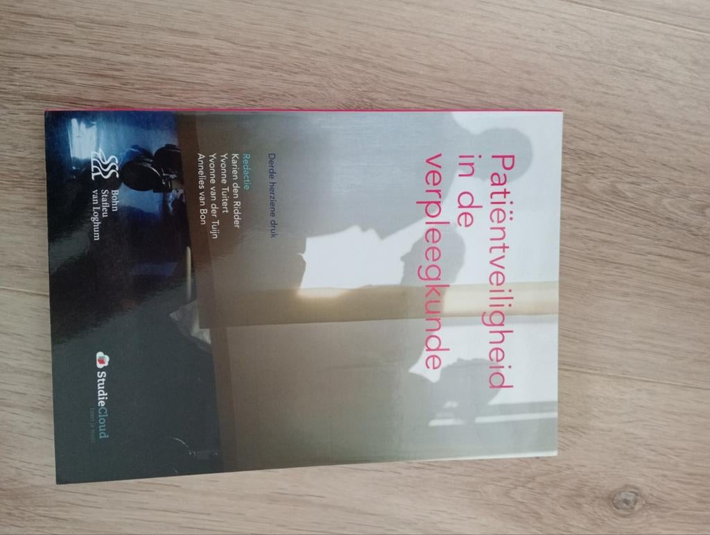 Patiëntveiligheid in de verpleegkunde, Redactie, Zo goed als nieuw, Alpha, HBO