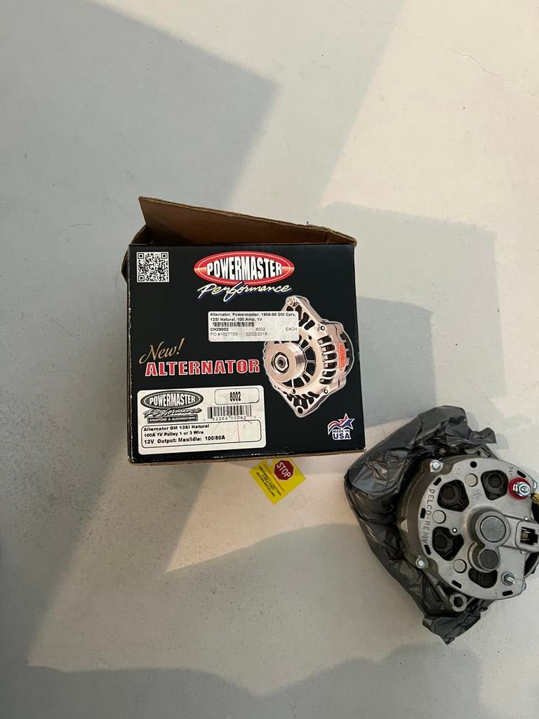 Chrome Performance Alternator, Hobby en Vrije tijd, Modelbouw | Radiografisch | Auto's, Zo goed als nieuw, Onderdeel, Overige schalen