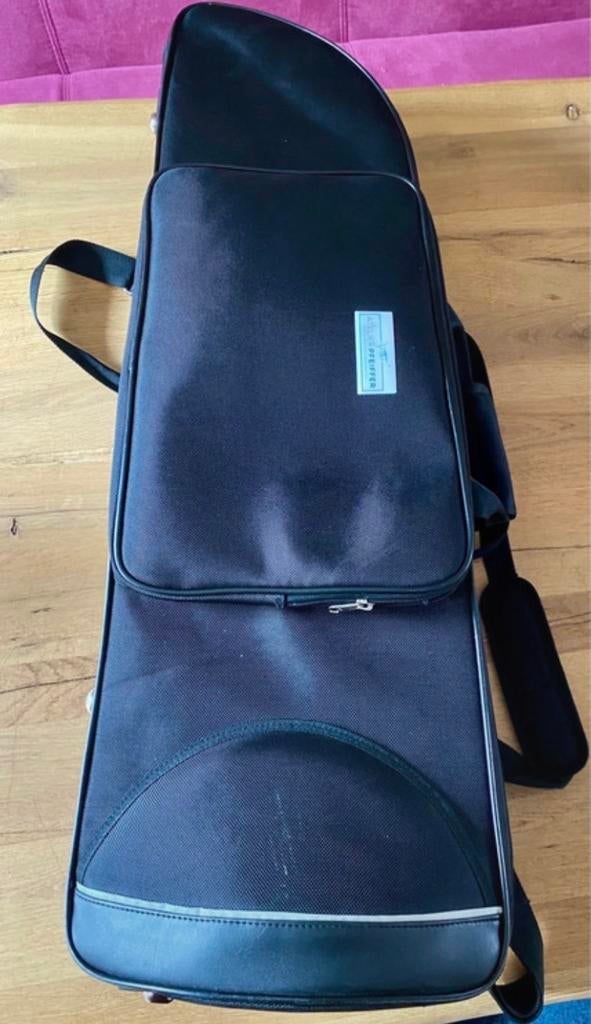 Trombonekoffer Thomann, Ophalen of Verzenden, Zo goed als nieuw, Trombone