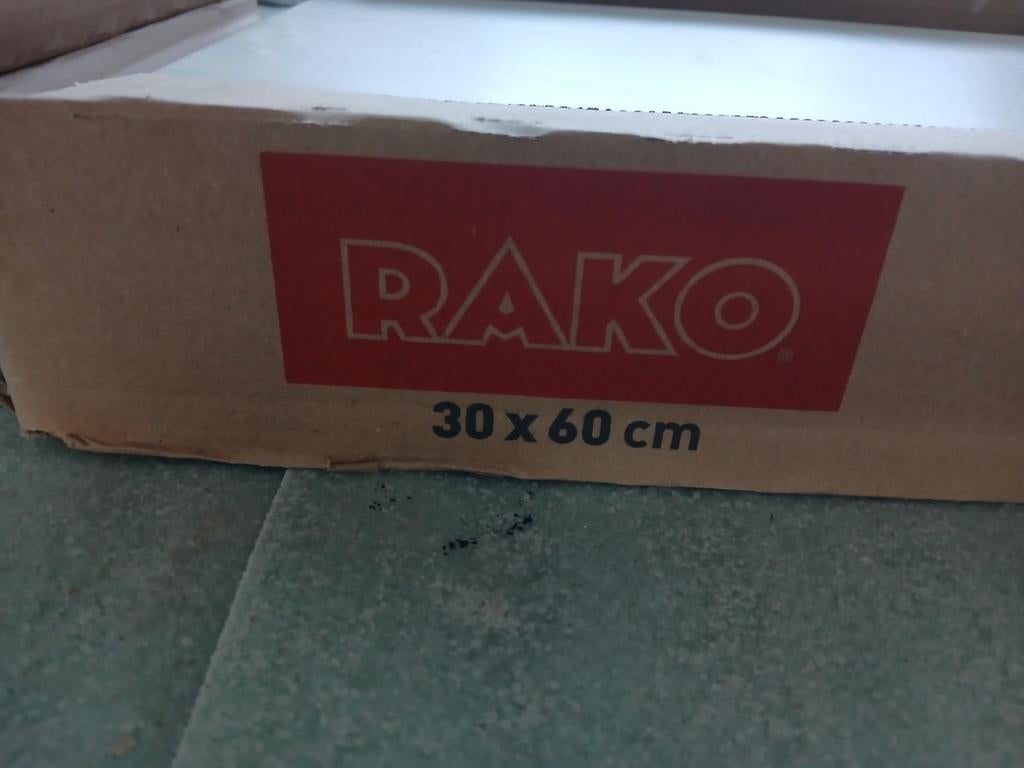 Rako Mat Witte Tegels 30x60 (36 stuks), Nieuw, Ophalen of Verzenden, Minder dan 5 m², 20 tot 40 cm