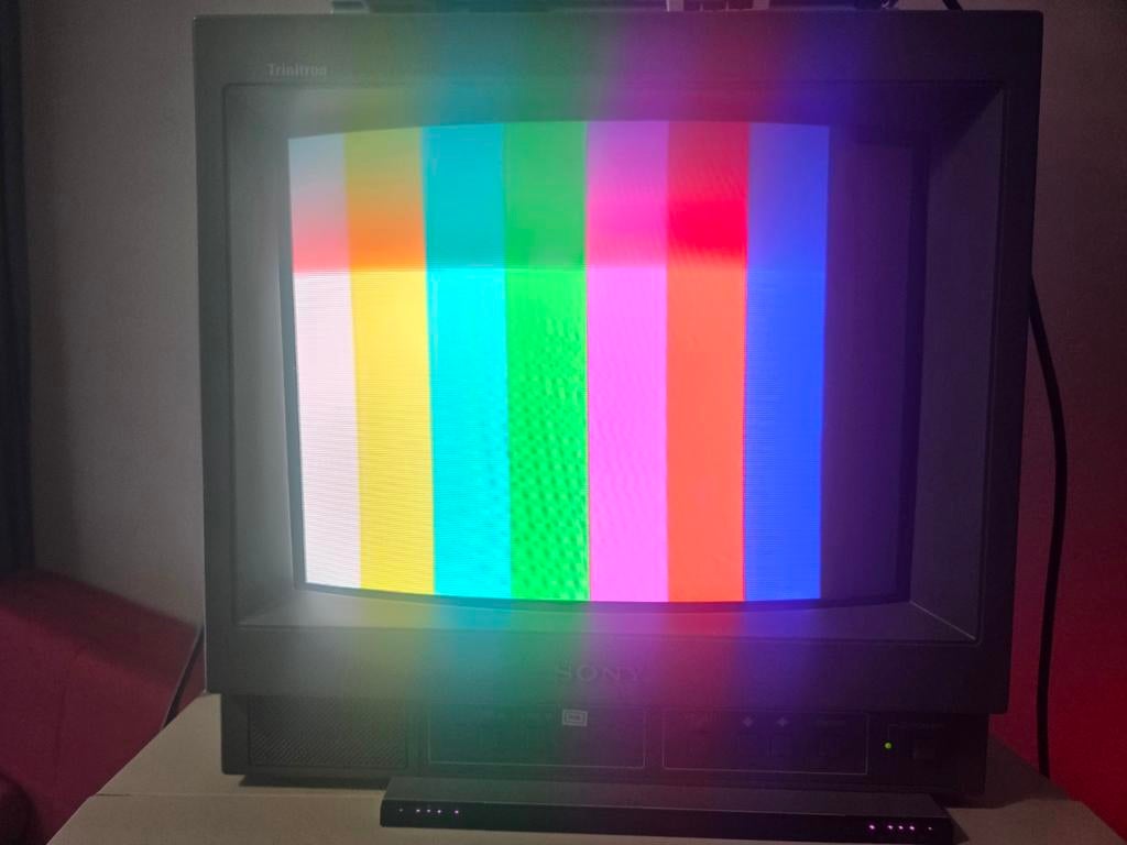 Sony PVM 14N5E CRT Monitor - RGB Mod - Retro Gaming, Ophalen, Gebruikt