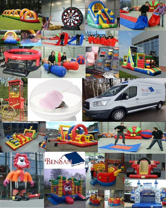 inflatables attracties huren huur bensan enter, Ophalen of Verzenden, Zo goed als nieuw, Overige