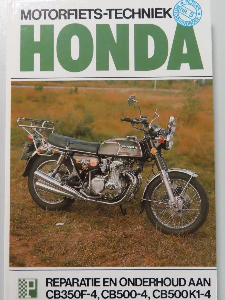 werkplaatshandboek HONDA CB350F-4, CB500-4, CB500K1-4 *NIEUW, Ophalen of Verzenden, Honda