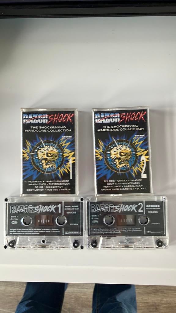 Shockraving hardcore collection, Cd's en Dvd's, Cassettebandjes, 2 t/m 25 bandjes, Verzamelalbums, Ophalen of Verzenden, Zo goed als nieuw