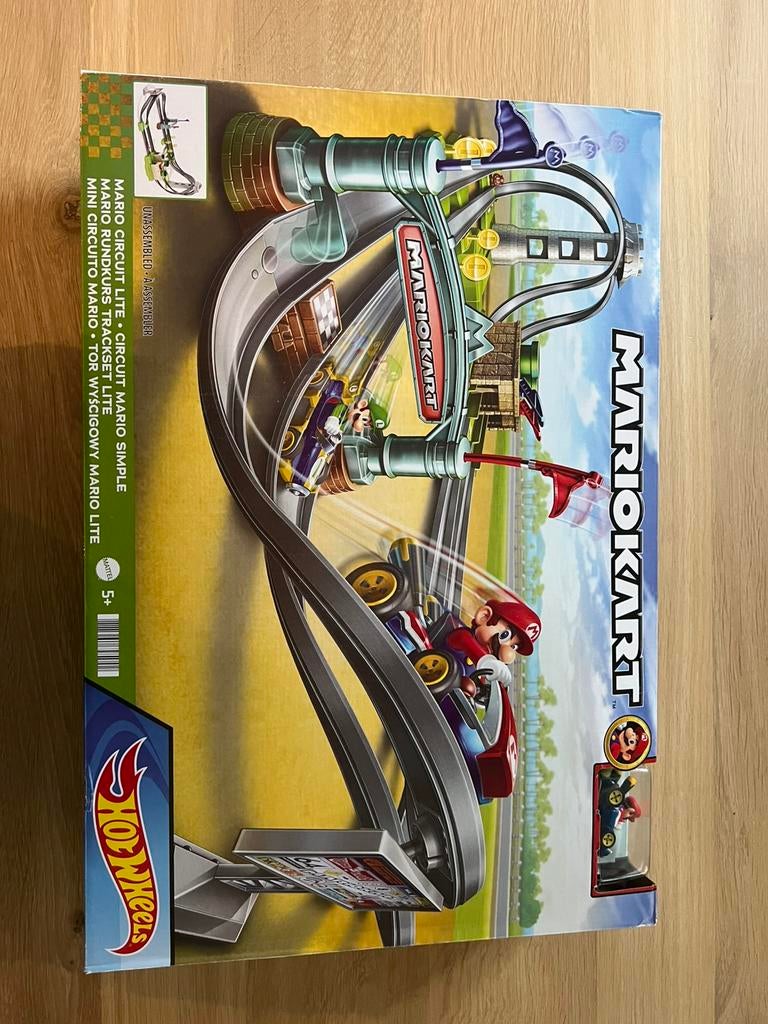 Hotwheels mario kart circuit lite, Kinderen en Baby's, Speelgoed | Racebanen, Racebaan, Ophalen of Verzenden, Zo goed als nieuw