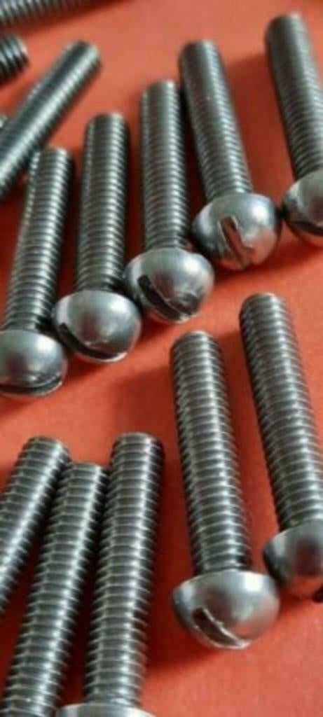 10-100 st. Messing bout verzonken + lenskop + bolkop uniek, N, N, Nieuw, Ophalen of Verzenden