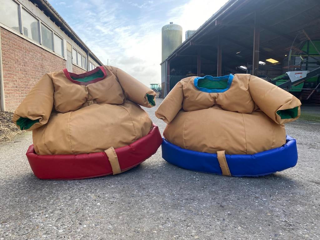 Kinder Sumopakken + mat te koop ( 2 stuks zie foto), Ophalen, Zo goed als nieuw