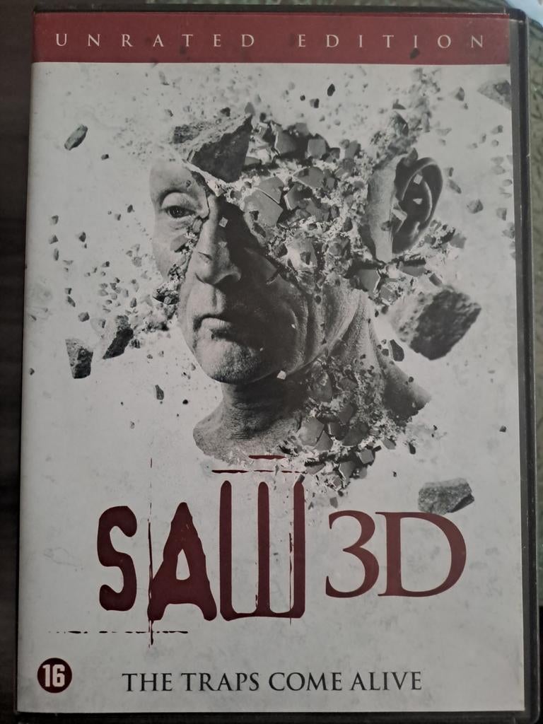 Saw 3D (dvd), Vanaf 16 jaar, Ophalen of Verzenden, Zo goed als nieuw, Slasher