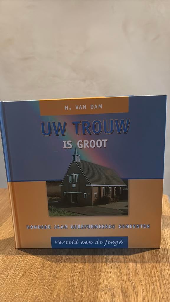 KR-8 H. van Dam - Uw trouw is groot, Ophalen of Verzenden, Zo goed als nieuw, H. van Dam