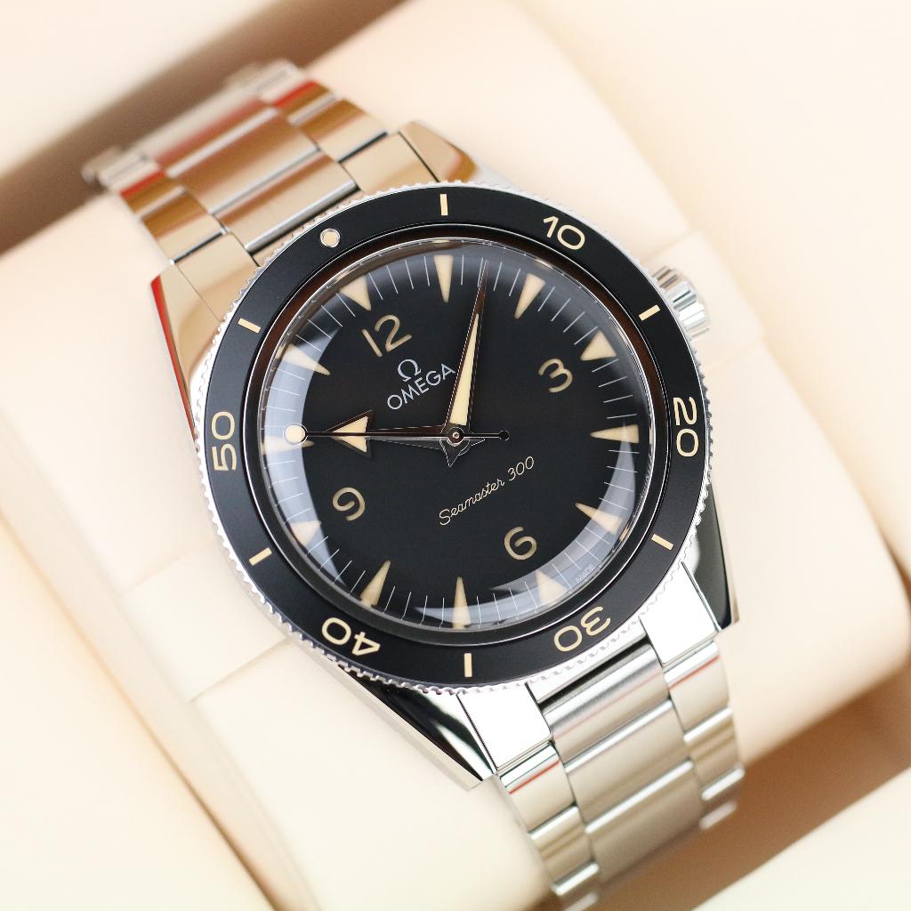 Omega Seamaster 300 41 (99% NIEUW/ 2021), Staal, Staal, Polshorloge, Ophalen of Verzenden