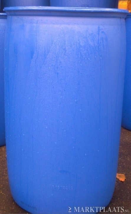 plastic vaten 200lt, Tuin en Terras, Regentonnen, 150 liter of meer, Ophalen, Gebruikt, Kunststof