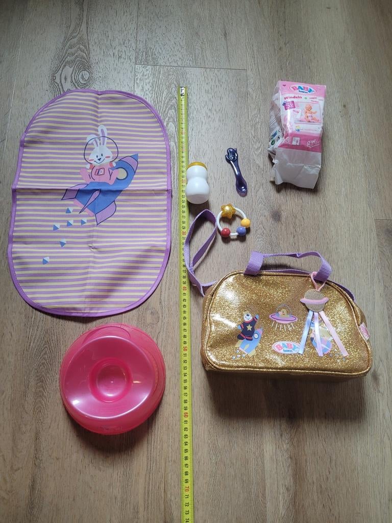 Baby Born Voedingstas met Accessoires, Ophalen, Zo goed als nieuw, Babypop