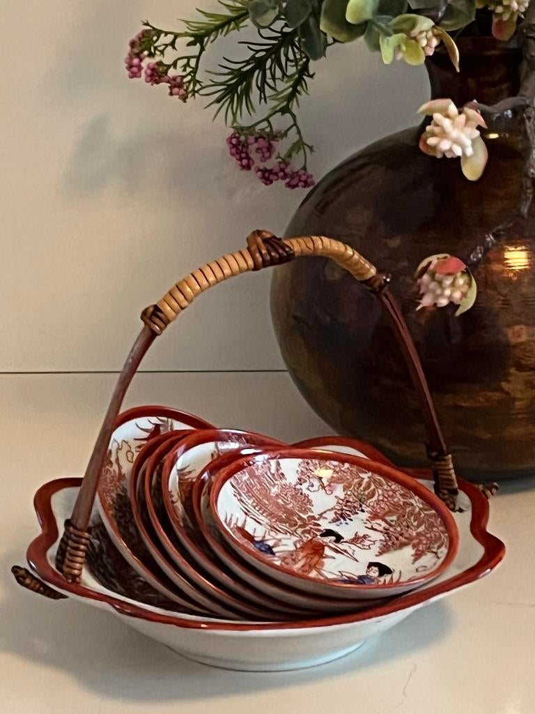 Porseleinen Kutani Bonbonschaaltje, Antiek en Kunst, Antiek | Porselein, Ophalen of Verzenden