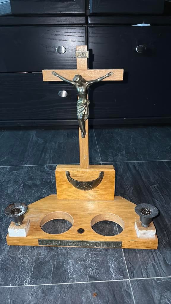 Inri huisaltaar voor de verzamelaar, Antiek en Kunst, Antiek | Religie, Ophalen of Verzenden