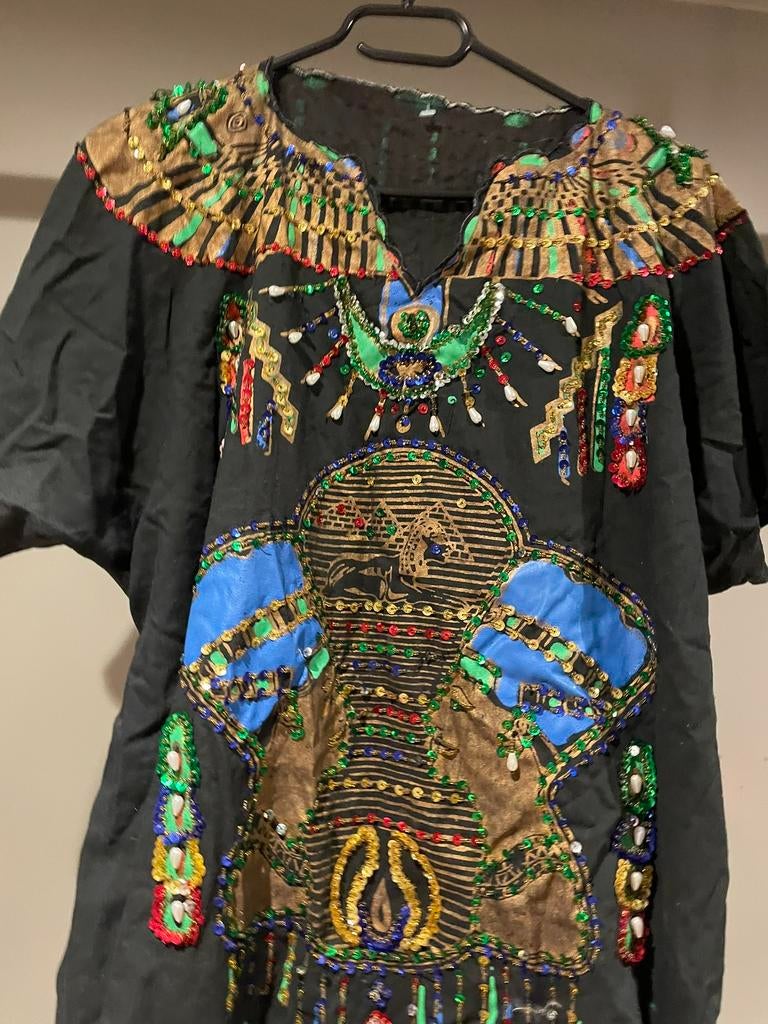 1001 nacht jurk, Kleding | Dames, Carnaval, Maat 42/44 (L), Ophalen of Verzenden, Zo goed als nieuw