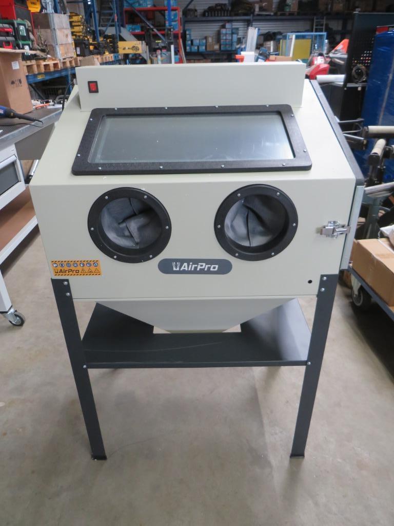 Zandstraalkast straalkast straalcabine 220L met 1 zijdeur, Airpro, Nieuw, Zandhaarweg, Ophalen of Verzenden