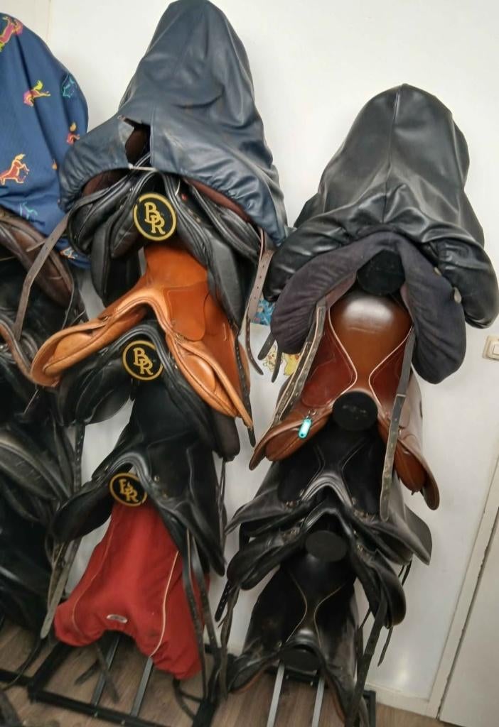 7 x zadeldrager  merk BR, Dieren en Toebehoren, Ophalen, Gebruikt, Overige soorten