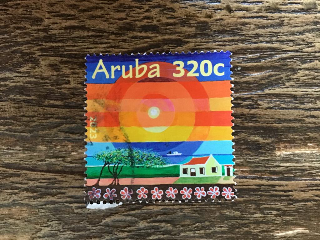 Aruba NVPH 1088, Ophalen of Verzenden, Gestempeld