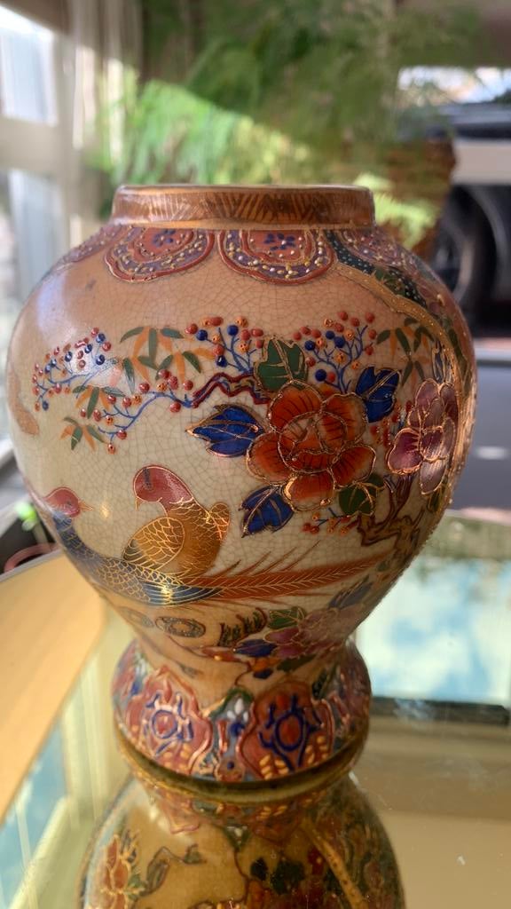 Satsuma vaas, Antiek en Kunst, Ophalen of Verzenden