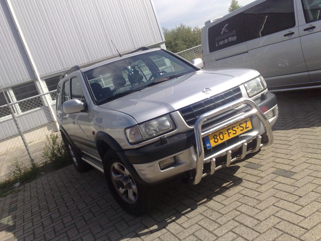 Opel Frontera Sidebars met rvs trede, Auto diversen, Niet ingevuld, Niet ingevuld, Niet ingevuld