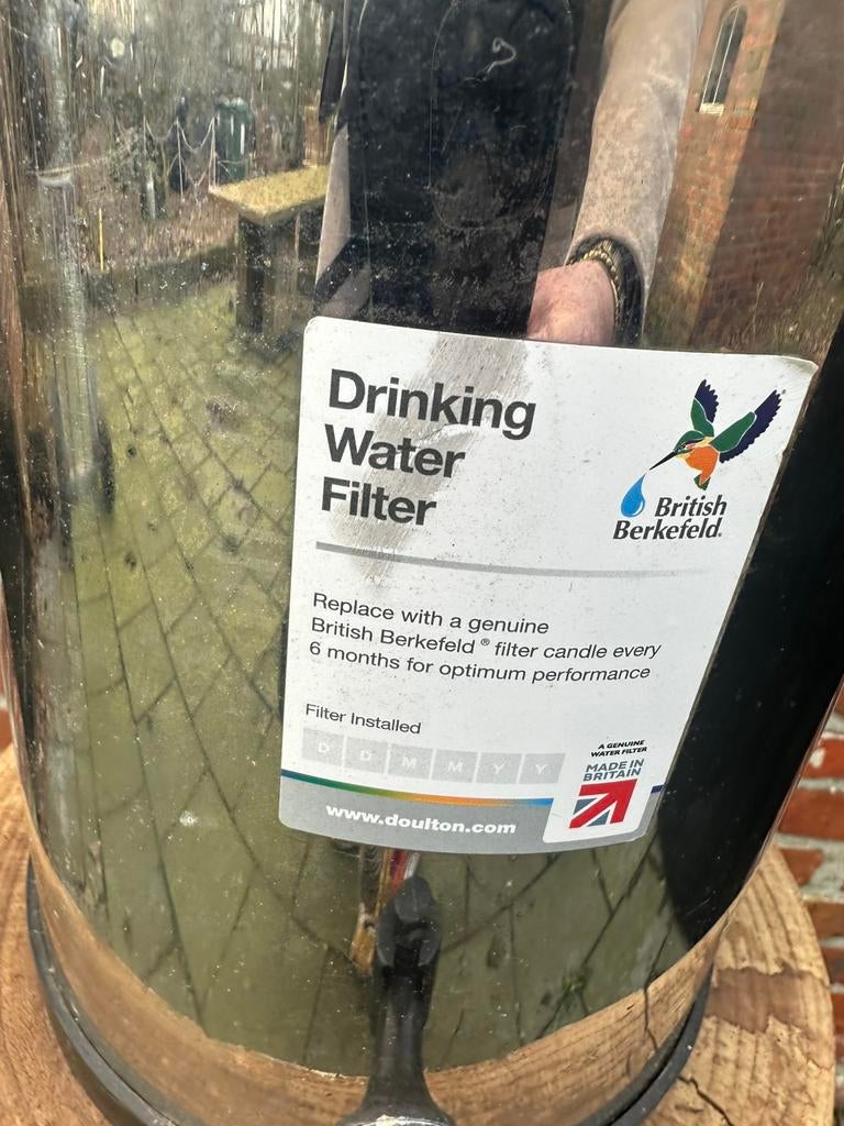 Brutusg Berkefeld drinking water filtwr, Ophalen of Verzenden, Zo goed als nieuw