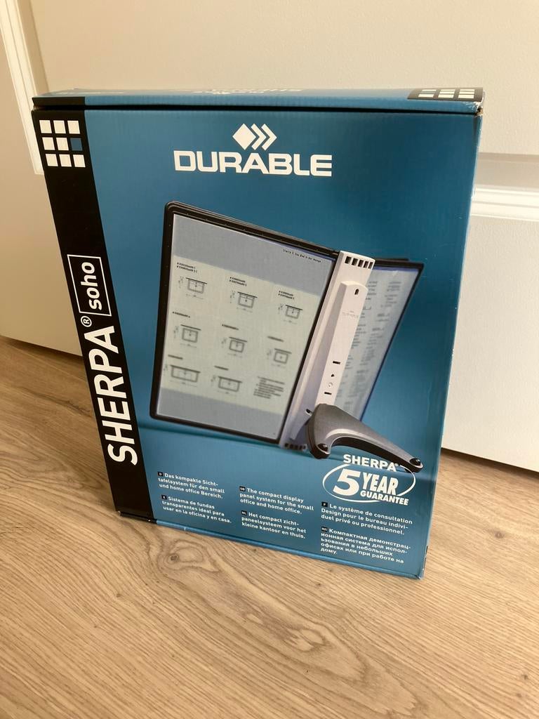 Nieuw! Durable Sherpa Soho zichtpaneelsysteem, Diversen, Ophalen of Verzenden, Nieuw