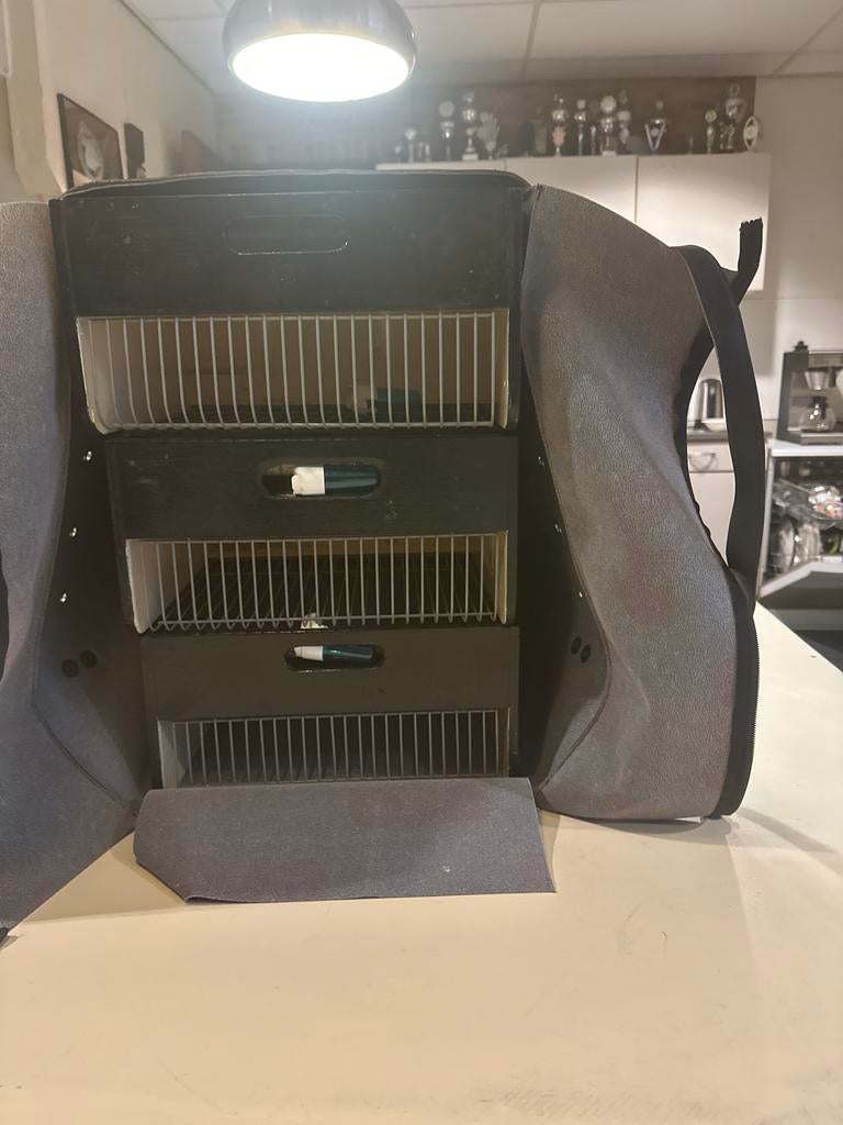 Tentoonstelling of TT kooien, Dieren en Toebehoren, Vogels | Hokken en Kooien, Ophalen of Verzenden, Hout, Vogelkooi