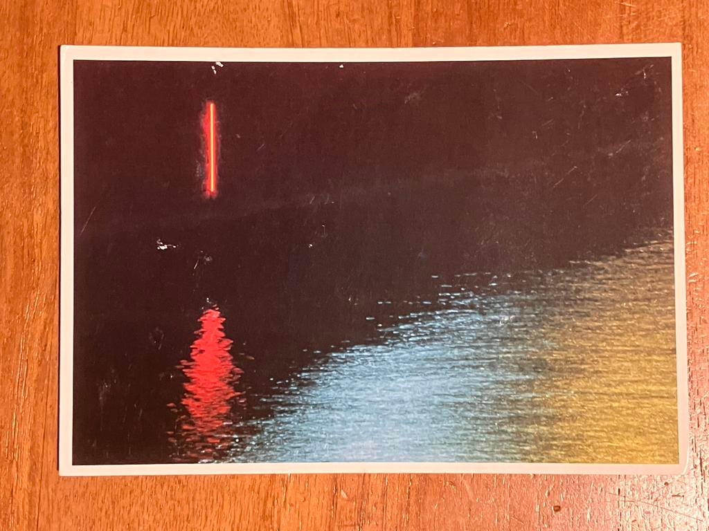 François Morellet - Extra Muros 85 - 4 Néons clignotants, Ophalen of Verzenden, 1980 tot heden, Ongelopen, Overige thema's