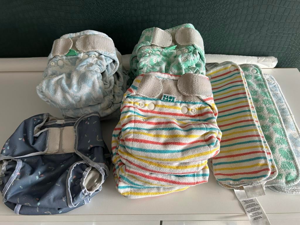 Pakket totsbots popolini wasbare luiers maat 1, Ophalen of Verzenden, Gebruikt, Overige typen