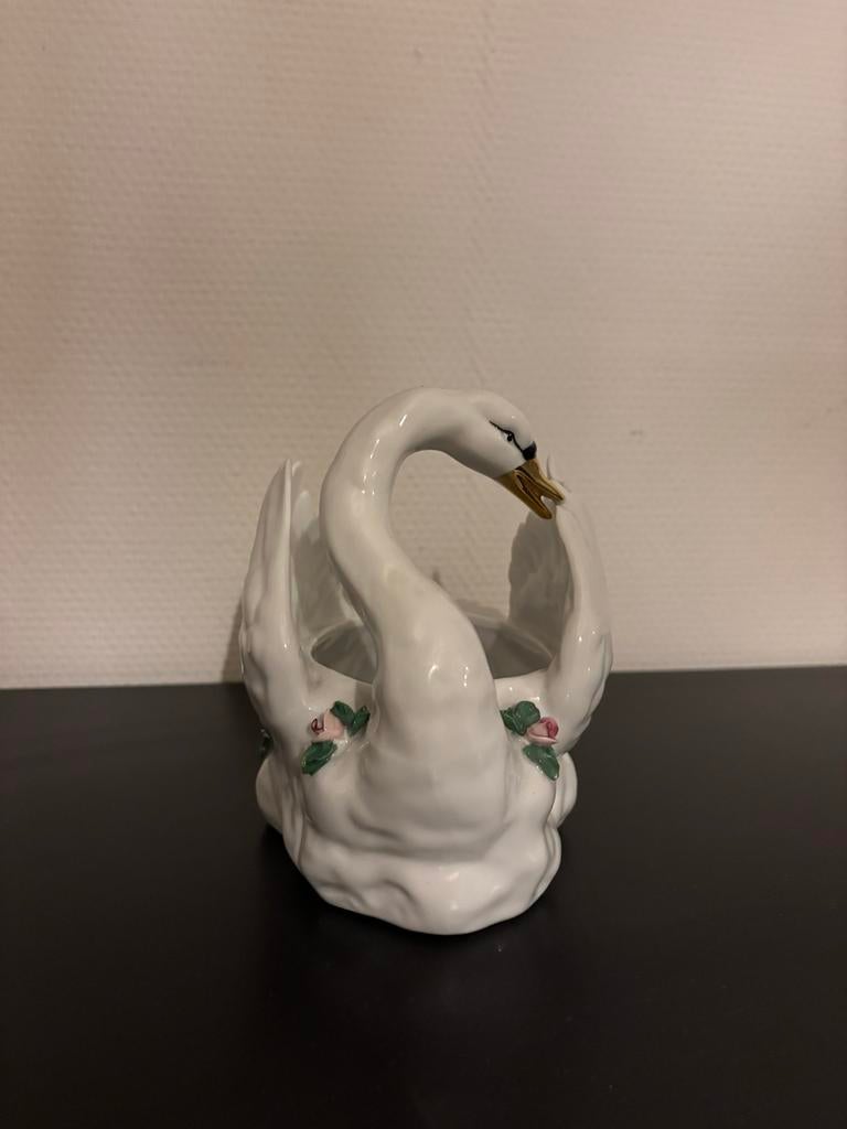 Dresden Porseleinen Zwaan, Antiek en Kunst, Antiek | Porselein, Ophalen