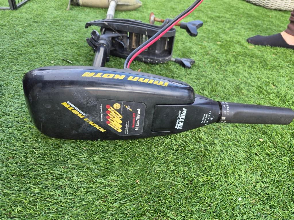 Minn Kota Maxxum 55 lbs 55T elektrische buitenboordmotor, Gebruikt, Minder dan 5 pk, Elektrisch, Ophalen of Verzenden