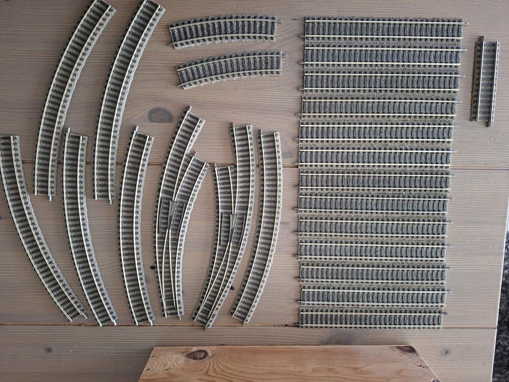 Fleischmann HO profirails set 6192, Gebruikt, Gelijkstroom, Fleischmann, Wagon