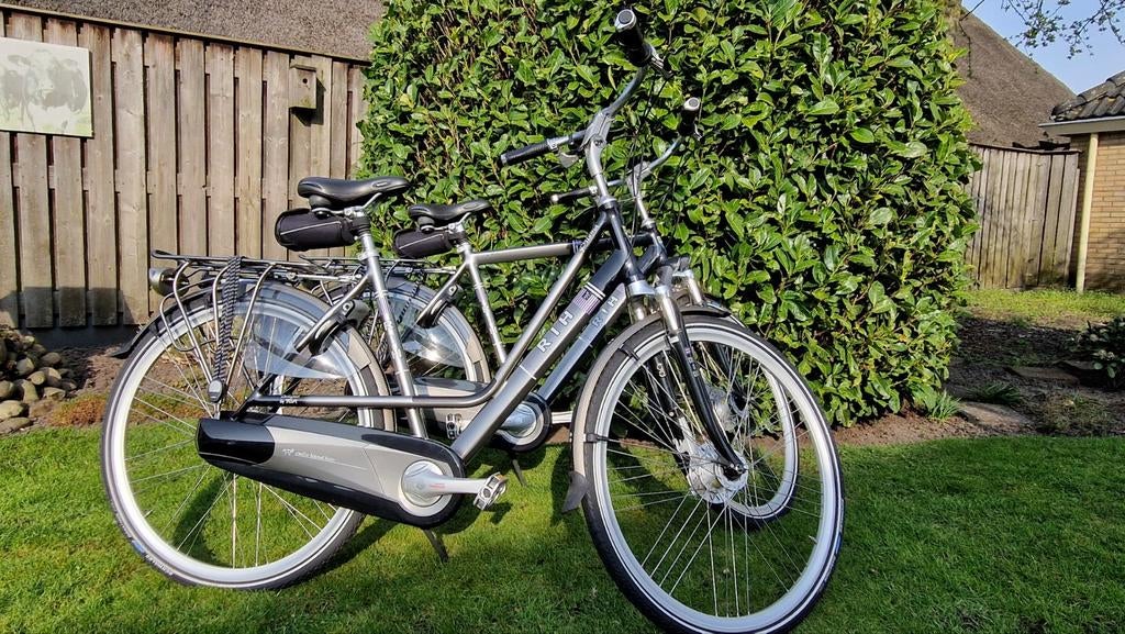 Rih Prisma herenfiets en damesfiets, Gebruikt, Versnellingen, 53 tot 57 cm, Ophalen