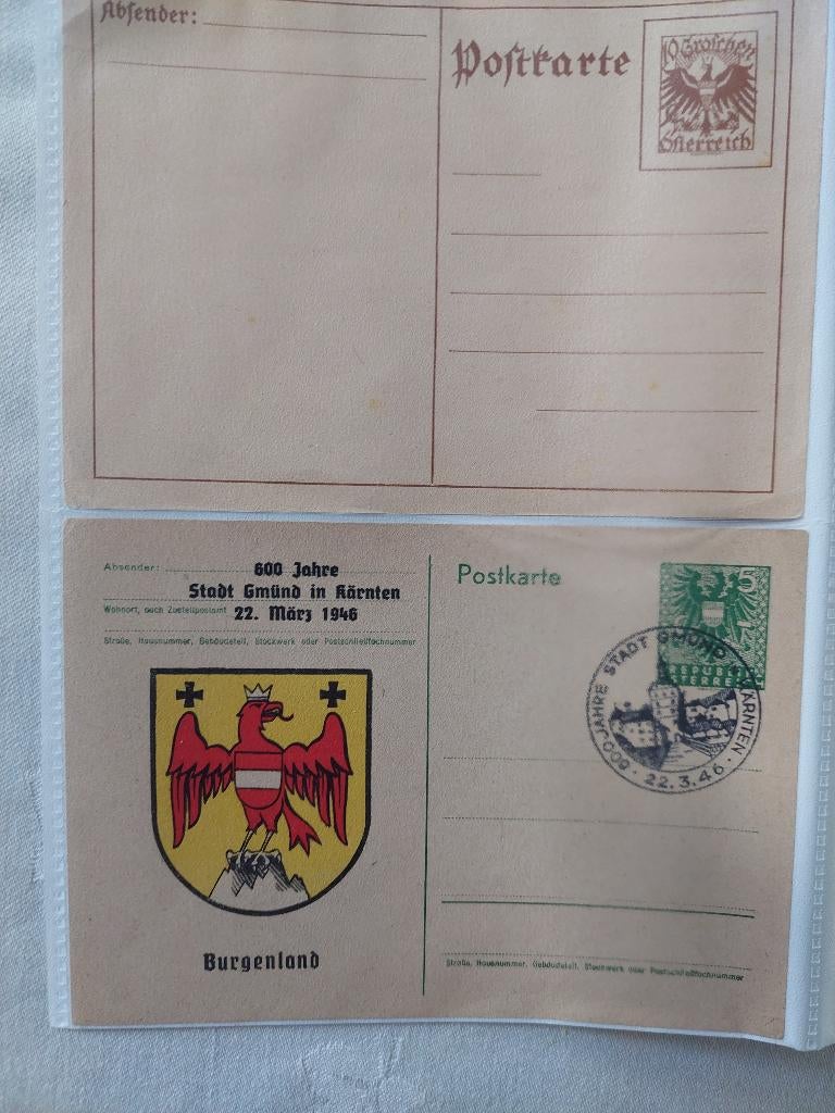 post(waarde) stukken van Zwitserland, Postzegels en Munten, Ophalen of Verzenden, Envelop