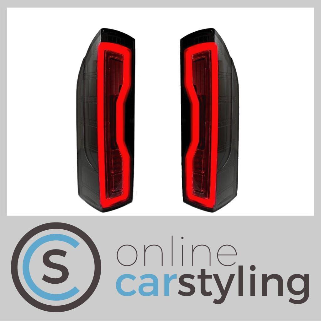 LED Achterlichten Fiat Ducato Zwart / Smoke Lightbar Design, Auto-onderdelen, Verlichting, Fiat, Nieuw, Ophalen of Verzenden