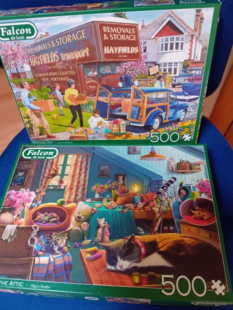 falcon de luxe, Ophalen