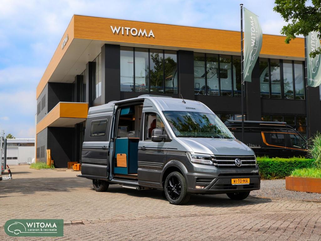Hymer Eriba Car 600 ZONDAG 22-3 WITOMA 50JR JUBILEUM !!, Caravans en Kamperen, Luifel, Ringverwarming, Tot en met 2, Bedrijf