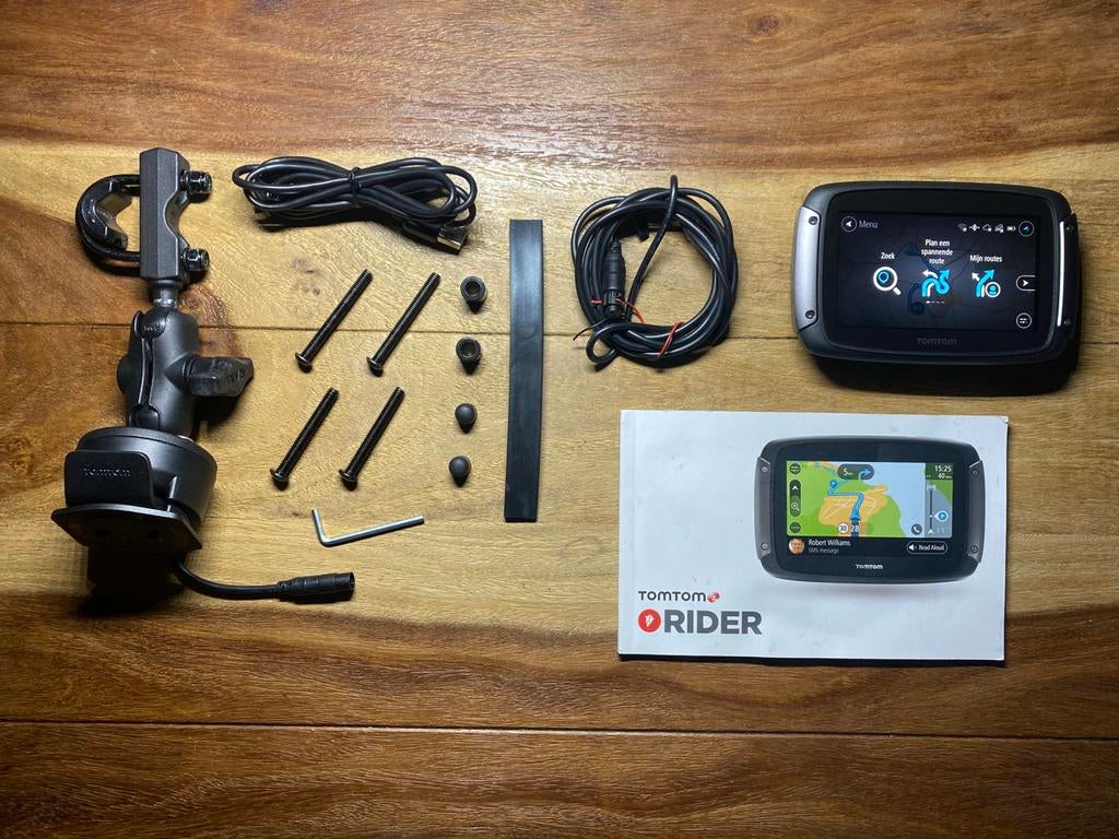 TomTom Rider 50 Compleet, Motoren, Accessoires | Navigatiesystemen, Zo goed als nieuw, Ophalen of Verzenden