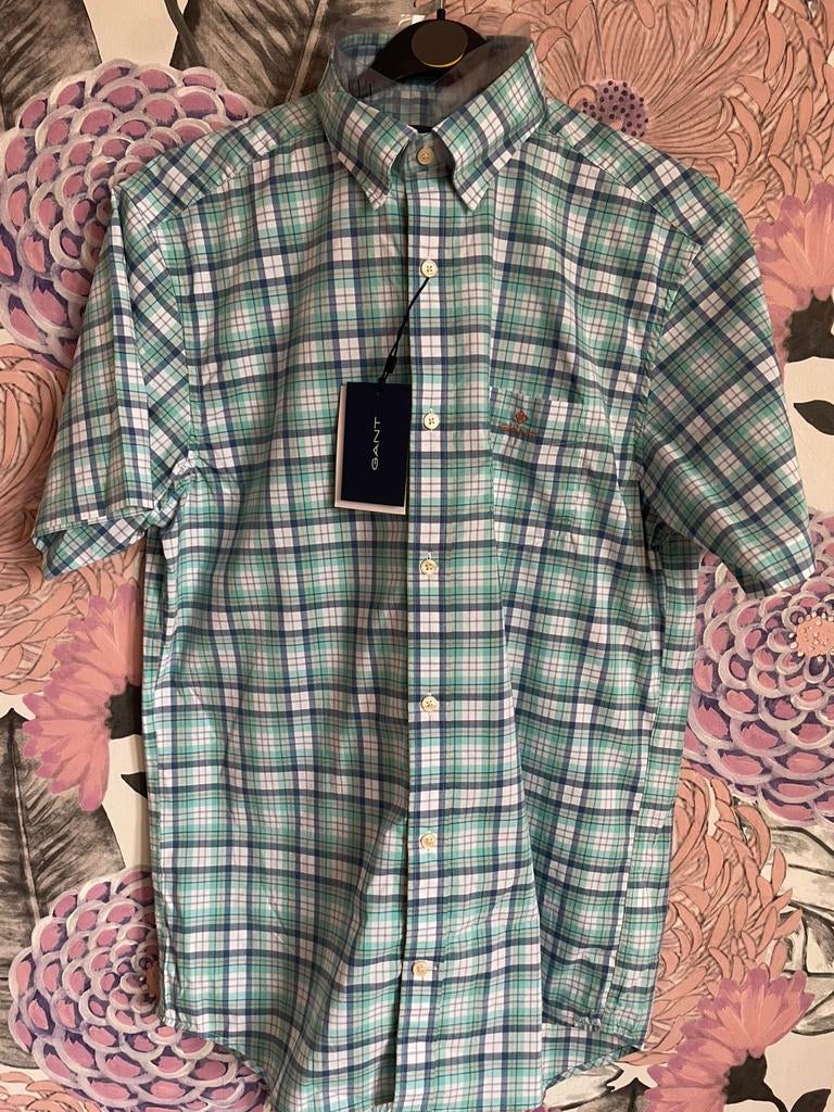 Gant heel mooi overhemd maat m, Blauw, Zo goed als nieuw, X, Halswijdte 39/40 (M)