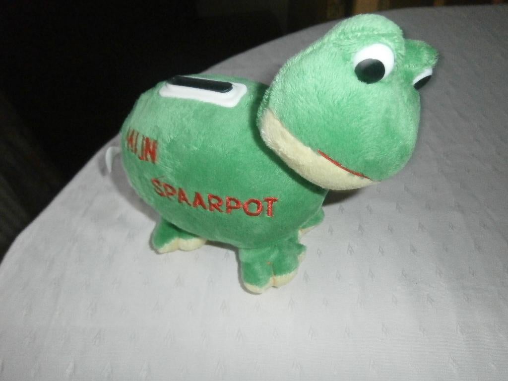 spaarpot groene kikker decoratie kinderkamer, Kinderen en Baby's, Kinderkamer | Inrichting en Decoratie, Ophalen of Verzenden