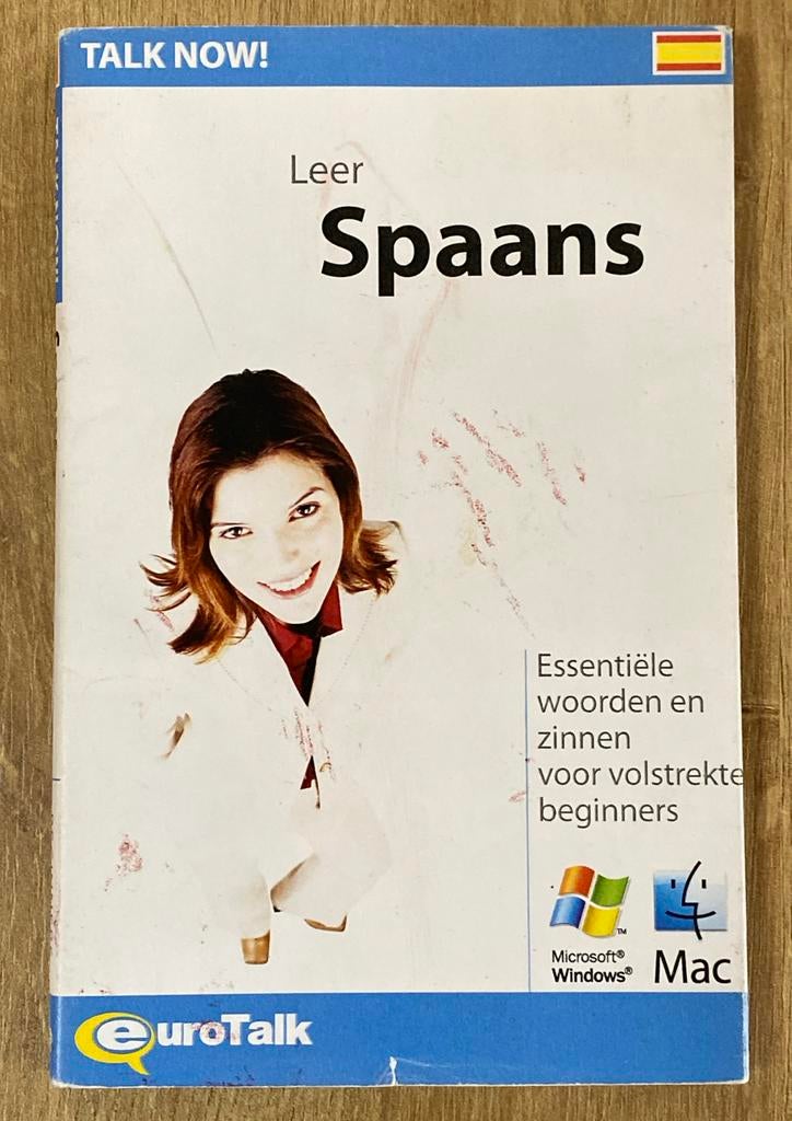 EuroTalk Talk Now! Leer Spaans CD-ROM voor beginners, Boeken, Taal | Spaans, Ophalen of Verzenden, Zo goed als nieuw, Non-fictie