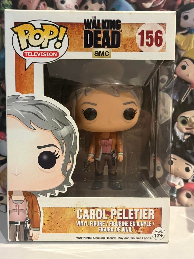 Funko pop Carol Peletier 156 the walking dead AMC television, Verzamelen, Poppetjes en Figuurtjes, Ophalen of Verzenden, Zo goed als nieuw