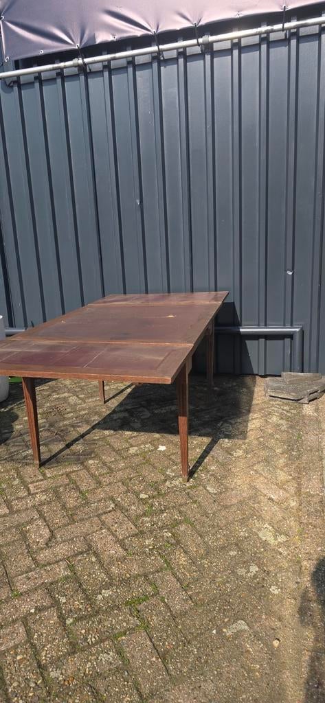 Antieke Uitschuifbare Tafel  Louis XVI Reviv, Antiek en Kunst, Antiek | Meubels | Tafels, Ophalen