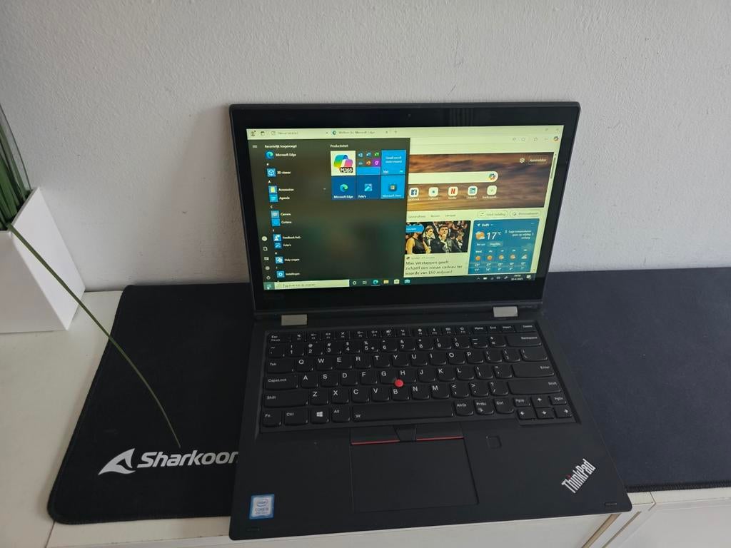 Lenovo Yoga 2-in-1 laptop met touchscreen en i5 processor, Computers en Software, Windows Laptops, Zo goed als nieuw, 14 inch
