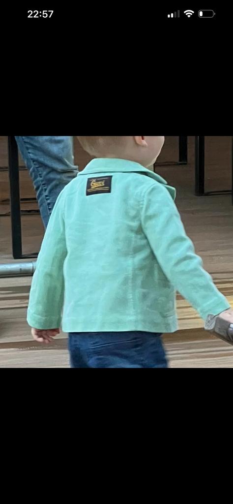 Origineel Gucci baby jasje maat 80, Ophalen of Verzenden, Zo goed als nieuw, Meisje