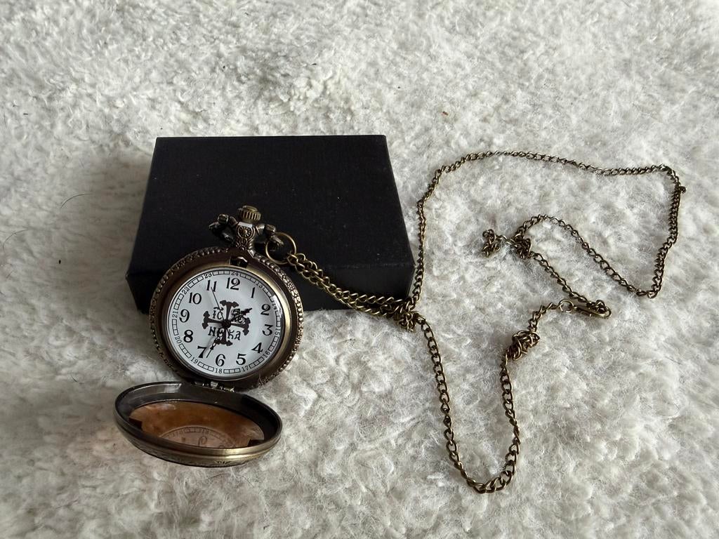 Mooi oud zakhorloge, Ophalen