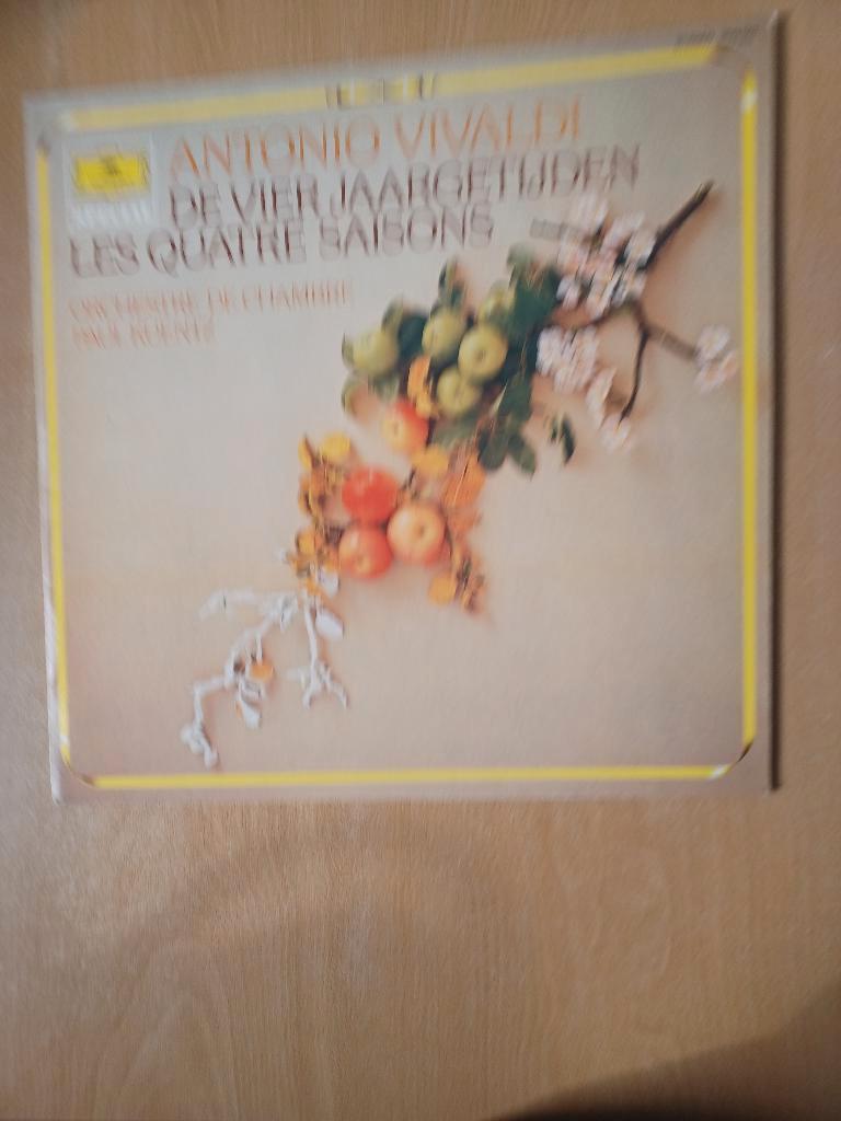 ANTONIO VIVALDI  -  DE VIER JAARGETIJDEN     lp, Ophalen, 12 inch, Barok, Kamermuziek