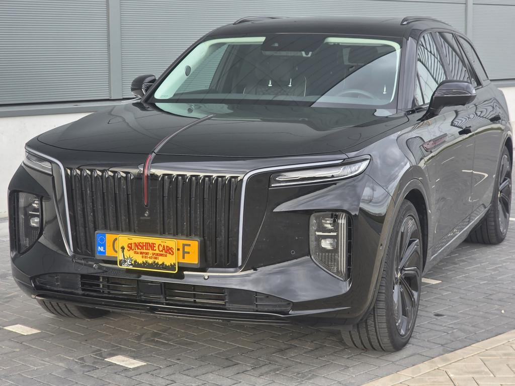 Hongqi E-HS9 President 115 kWh LONG RANGE INCL BTW/BPM!, Automaat, Zwart, Zwart, Vierwielaandrijving