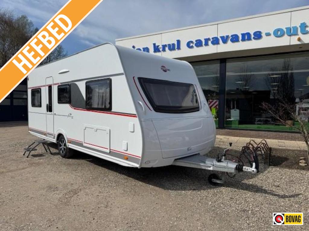 Bürstner Premio Plus 520 TL ruime gezins caravan, Overige typen, Standaardzit, Bedrijf, Bürstner
